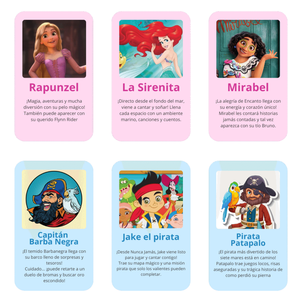 Animaciones Infantiles para cumpleaños y comuniones